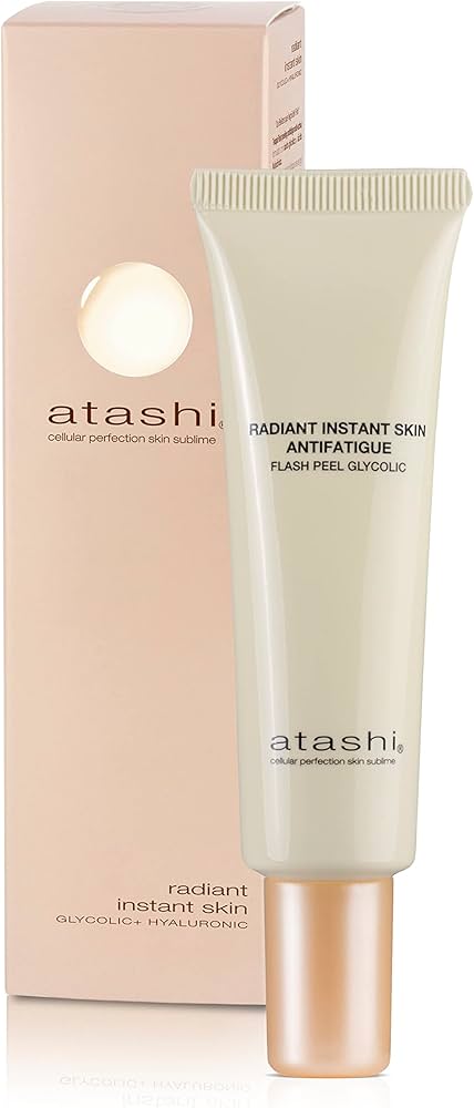 Atashi Firmness & Brightness 40 ml | Exfoliërende Gel met Glycolzuur & Hyaluronzuur