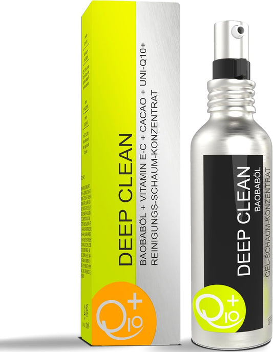 UNIQ10UE Deep Clean Cleanser 100 ml– Diep Reinigende Gezichtsreiniger met Vitamine C, Vitamine E, Q10 en Baobab Extract